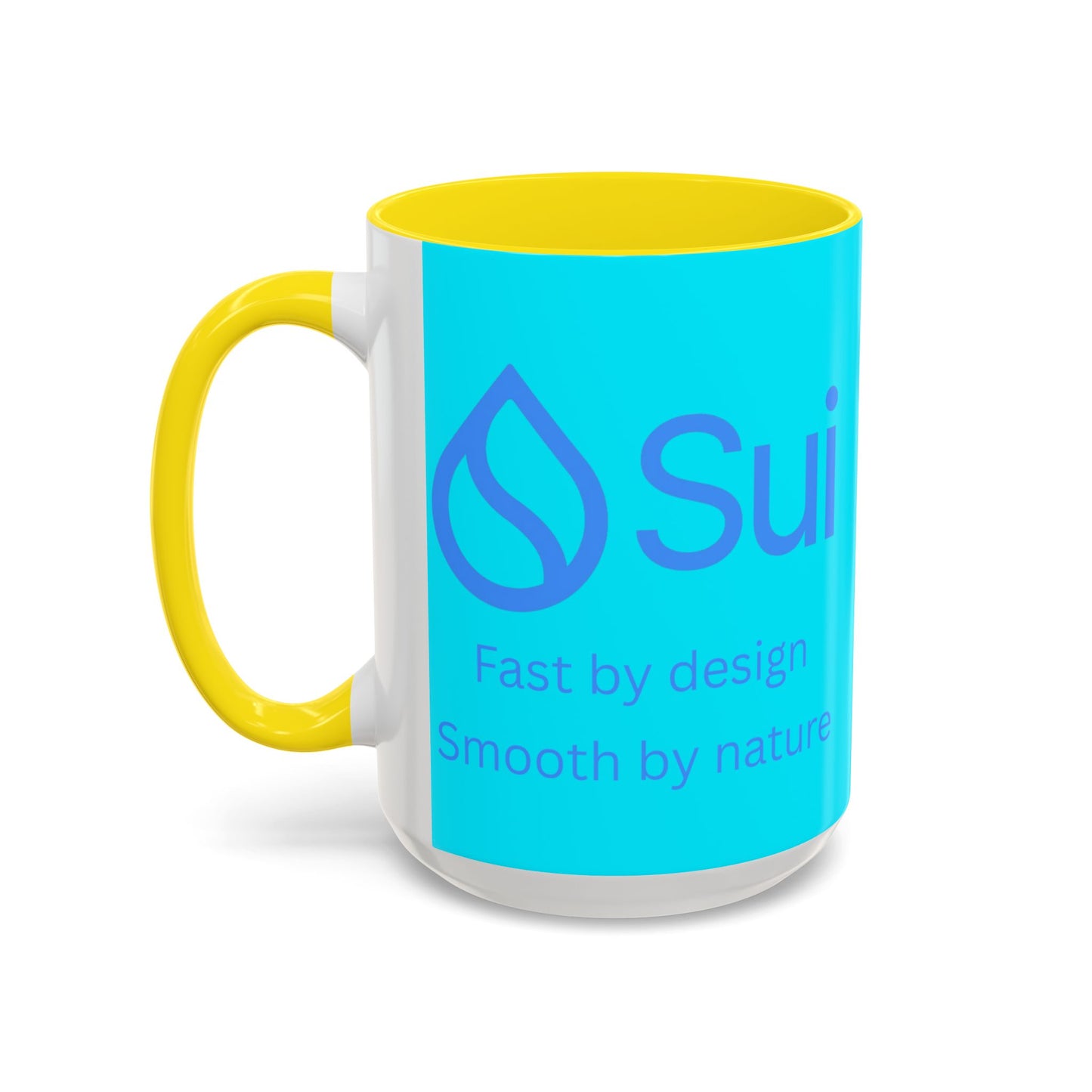 SUI Light Blue Accent Mug by cypherpunkgear.com