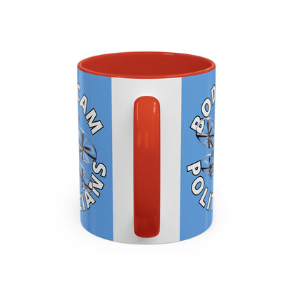 Bodycam the Politicians Drone Light Blue Accent Mug by cypherpunkgear.com