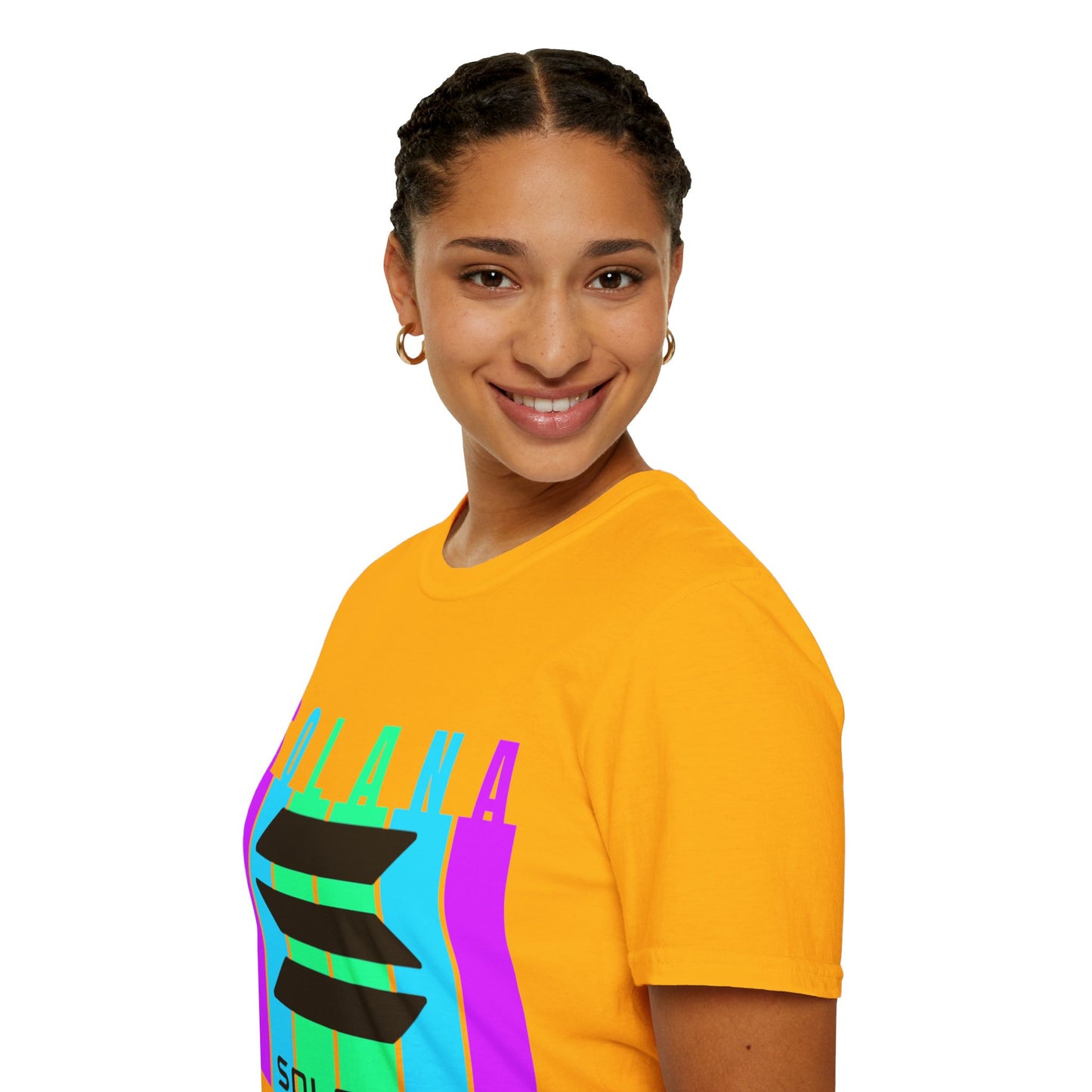 Solana (SOL) Freedom LTcolors Unisex T-Shirt by cypherpunkgear