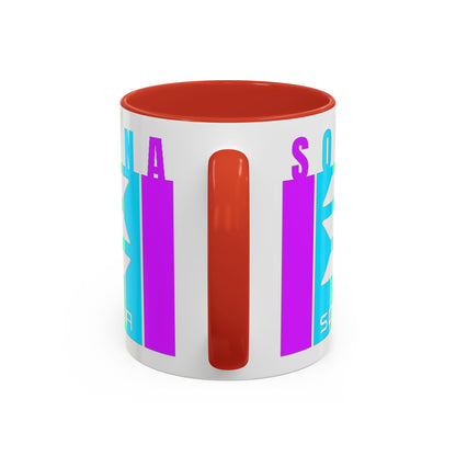 Solana (SOL) Freedom Accent Mug by cypherpunkgear.com