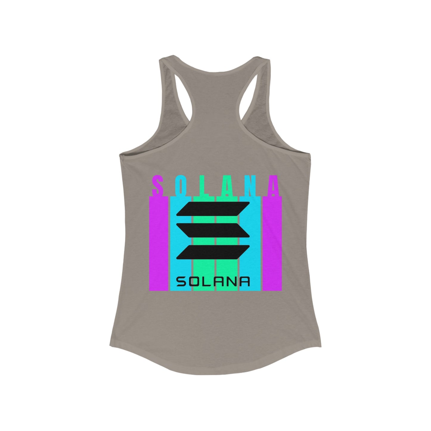 2-sided Solana Women's Racerback Tank Top by cypherpunkgear