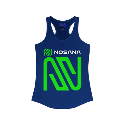 Nosana (NOS) Women's Racerback Tank Top by cypherpunkgear.com