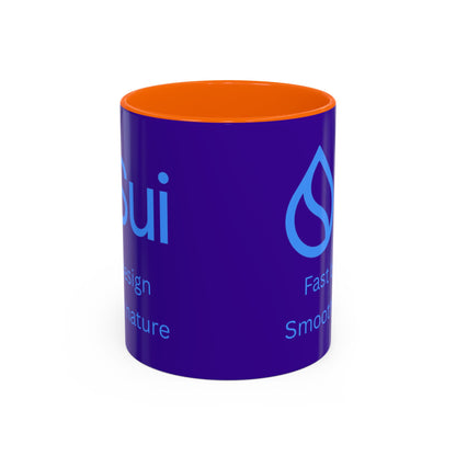 SUI Purple Accent Mug by cypherpunkgear.com