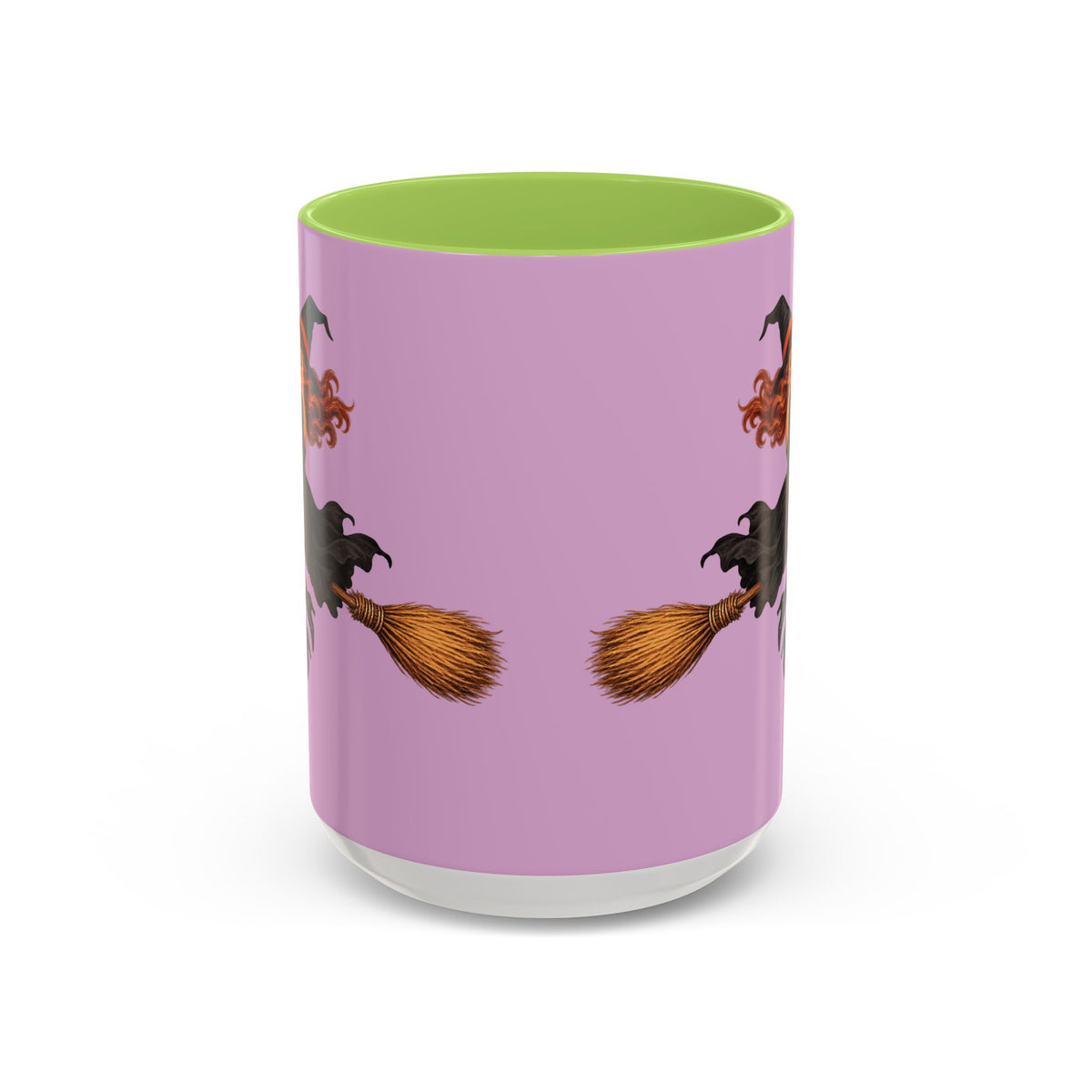 Hazel Hex Pink Accent Mug by CreepyCrafts.boo
