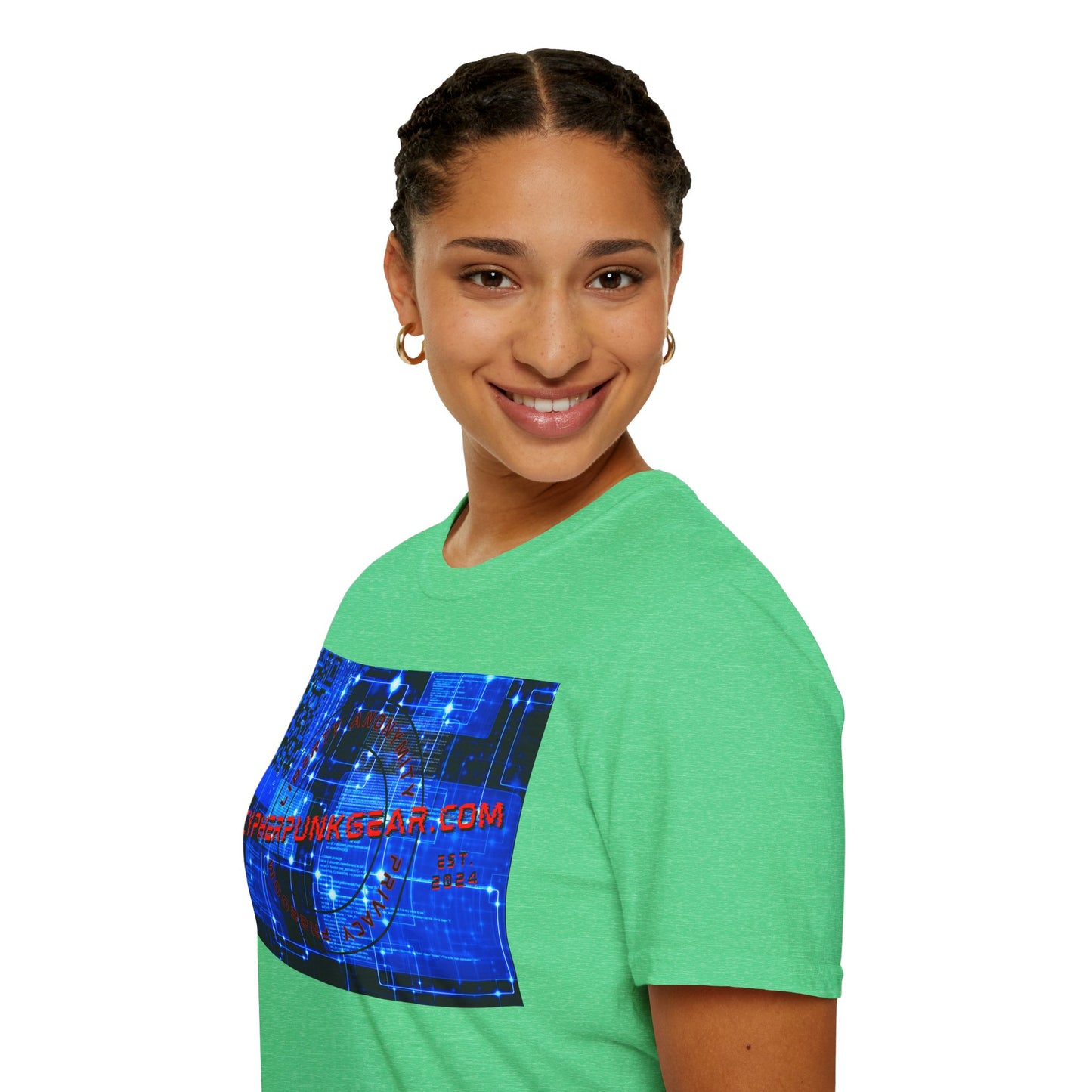 Cypherpunkgear.com logo Dark colors Unisex T-Shirt by cypherpunkgear.com