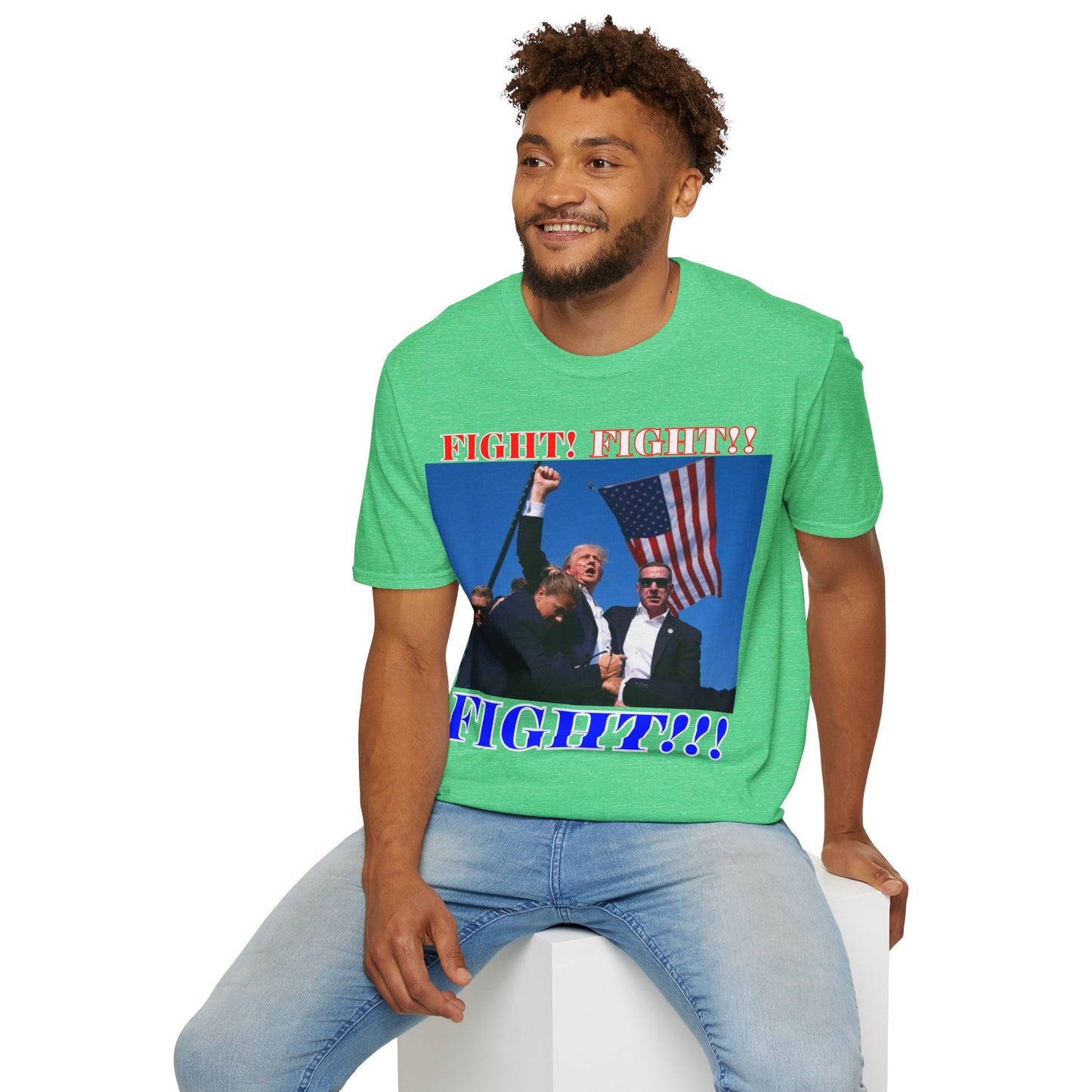 FIGHT! FIGHT!! FIGHT!!! DKcolors Unisex T-Shirt by cypherpunkgear