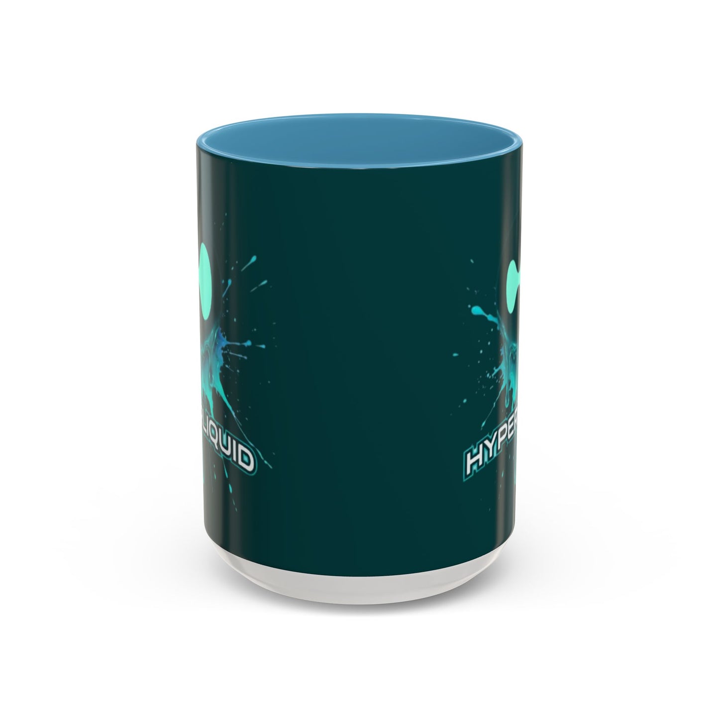 HYPE Drip Dark Hyperliquid Accent Mug by cypherpunkgear.com