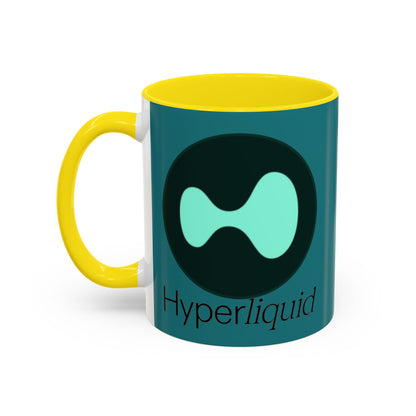 Hyperliquid Black font Hyperliquid Accent Mug by cypherpunkgear.com