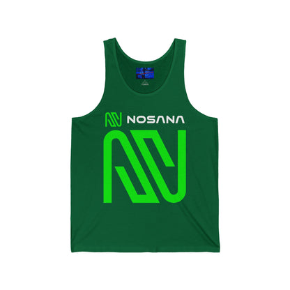 Nosana (NOS) Unisex Jersey Tank Top by cypherpunkgear.com