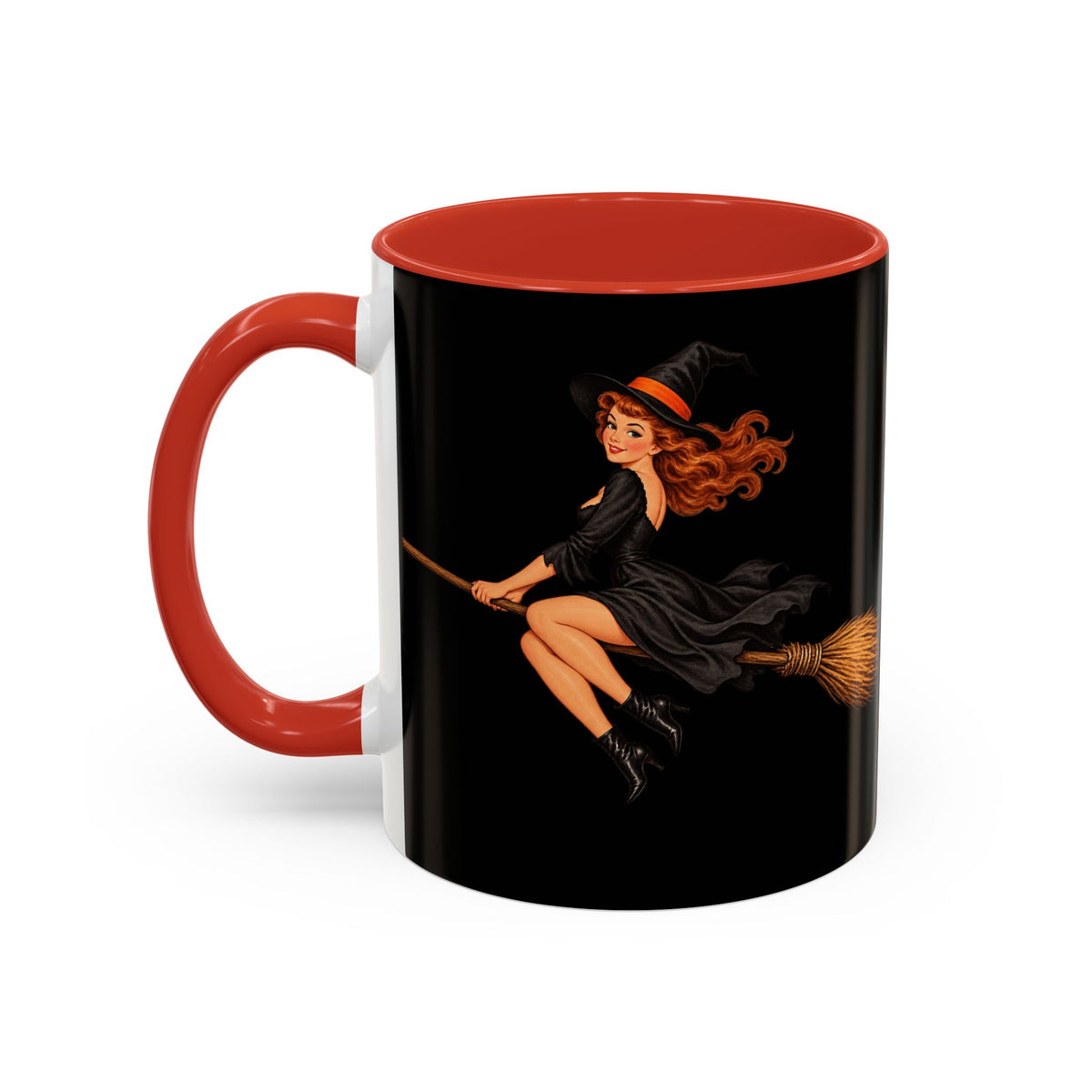 Hazel Hex Black Accent Mug by CreepyCrafts.boo