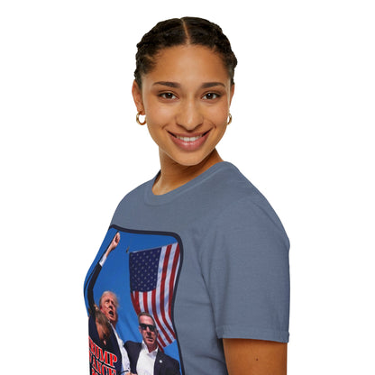 Trump and Vance 2024 DKcolors Unisex T-Shirt by cypherpunkgear