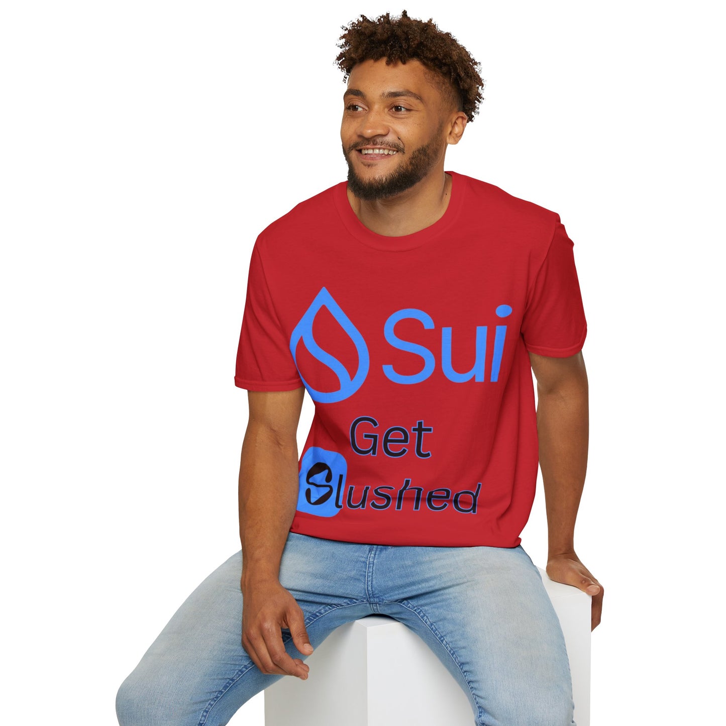 Sui: Get Slushed Light colors Unisex T-Shirt by cypherpunkgear.com