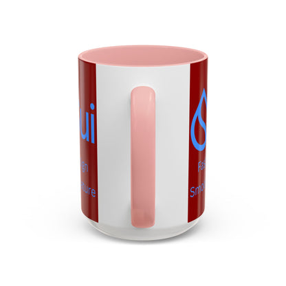 SUI Red Accent Mug by cypherpunkgear.com