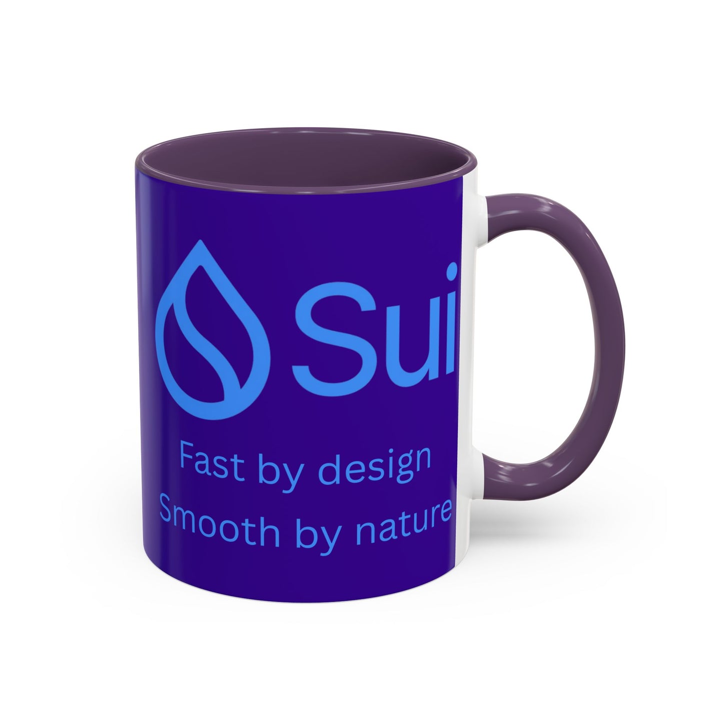 SUI Purple Accent Mug by cypherpunkgear.com
