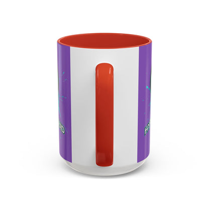 HYPE Drip Light Purple Accent Mug by cypherpunkgear.com