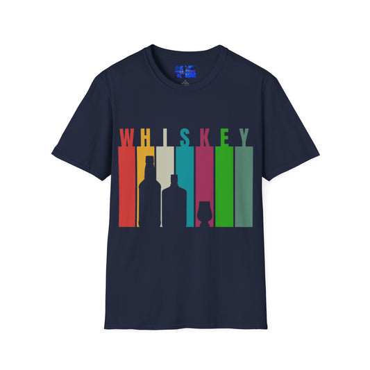 Whiskey spelled with an 'e' DKcolors Unisex T-Shirt by cypherpunkgear.com