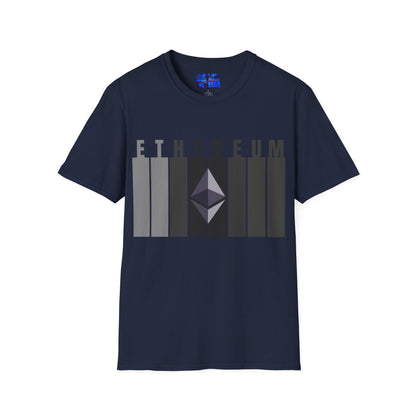 Ethereum (ETH) DKcolors Unisex T-Shirt by cypherpunkgear.com