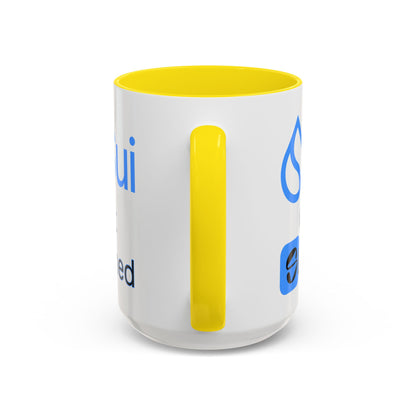 Sui: Get Slushed White Accent Mug by cypherpunkgear.com