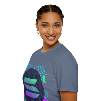 Solana Solana Solana (SOL) DKcolors Unisex T-Shirt by cypherpunkgear