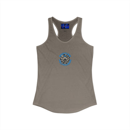 ¡BodyCam ThePoliticians de 2 caras de cypherpunkgear! Camiseta sin mangas ideal con espalda cruzada para mujer