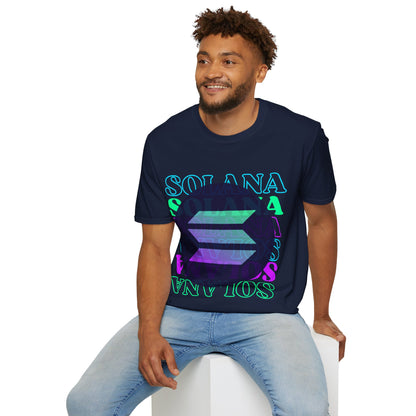 Solana, Solana, Solana (SOL) Dark colors Unisex T-Shirt by cypherpunkgear.com