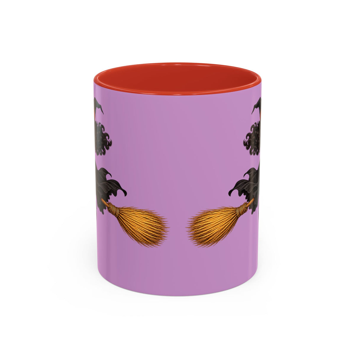 Velvet Vex Pink Accent Mug by CreepyCrafts.boo