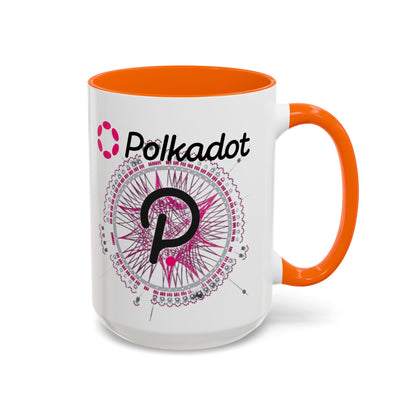 Polkadot (DOT) Accent Mug by cypherpunkgear.com