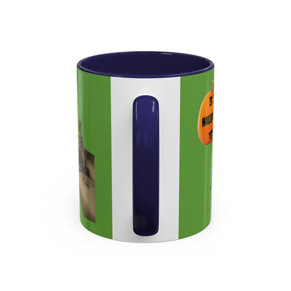 Is it Halloween yet? Skeleton's Pumpkin Accent Mug by CreepyCrafts.boo