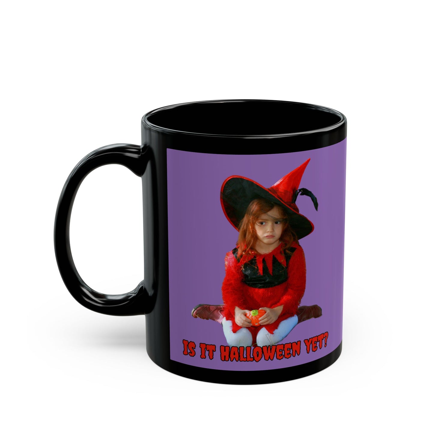 Is it Halloween yet? Light Purple Mug by CreepyCrafts.boo