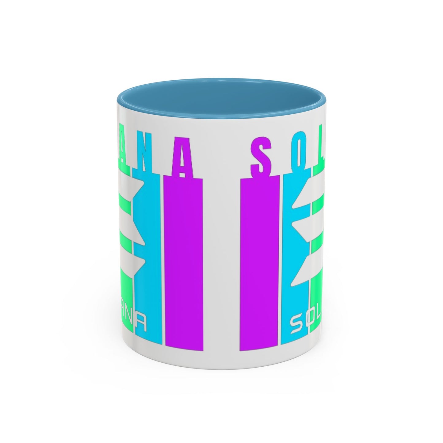 Solana (SOL) Freedom Accent Mug by cypherpunkgear.com