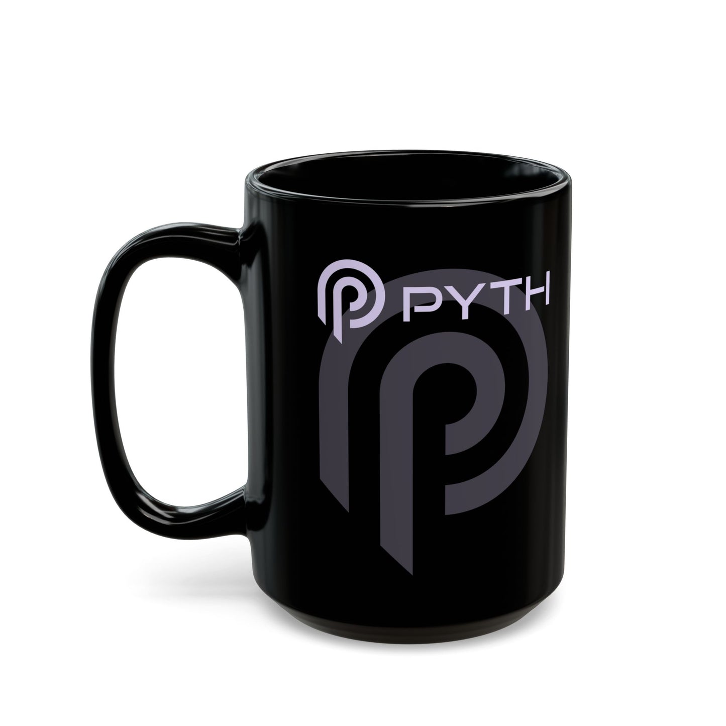 Pyth (PYTH) Black Mug by cypherpunkgear.com