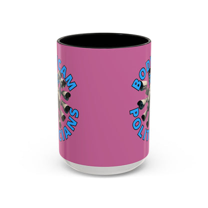 Bodycam the Politicians Cameras Pink Accent Mug by cypherpunkgear.com