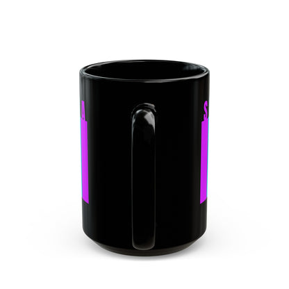 Solana (SOL) Black Mug by cypherpunkgear