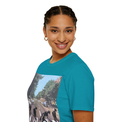 2-sided, Scabby Road Dark colors Unisex T-Shirt by CreepyCrafts.boo