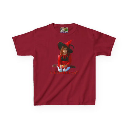 Is it Samhain yet? Kids Heavy Cotton™ Tee by CreepyCrafts.boo