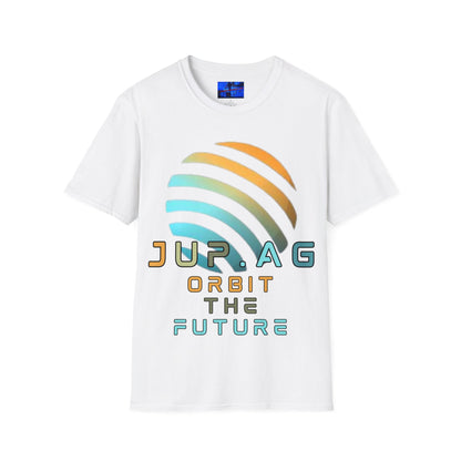 Jupiter (JUP) Orbit the Future LTcolors Unisex T-Shirt by cypherpunkgear