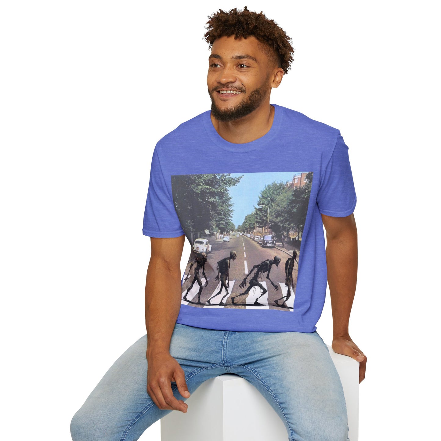 2-sided, Scabby Road Light colors Unisex T-Shirt by CreepyCrafts.boo