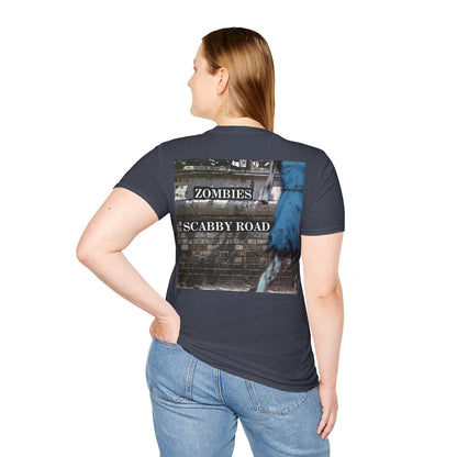 2-sided Scabby Road DKcolors Unisex T-Shirt by cypherpunkgear