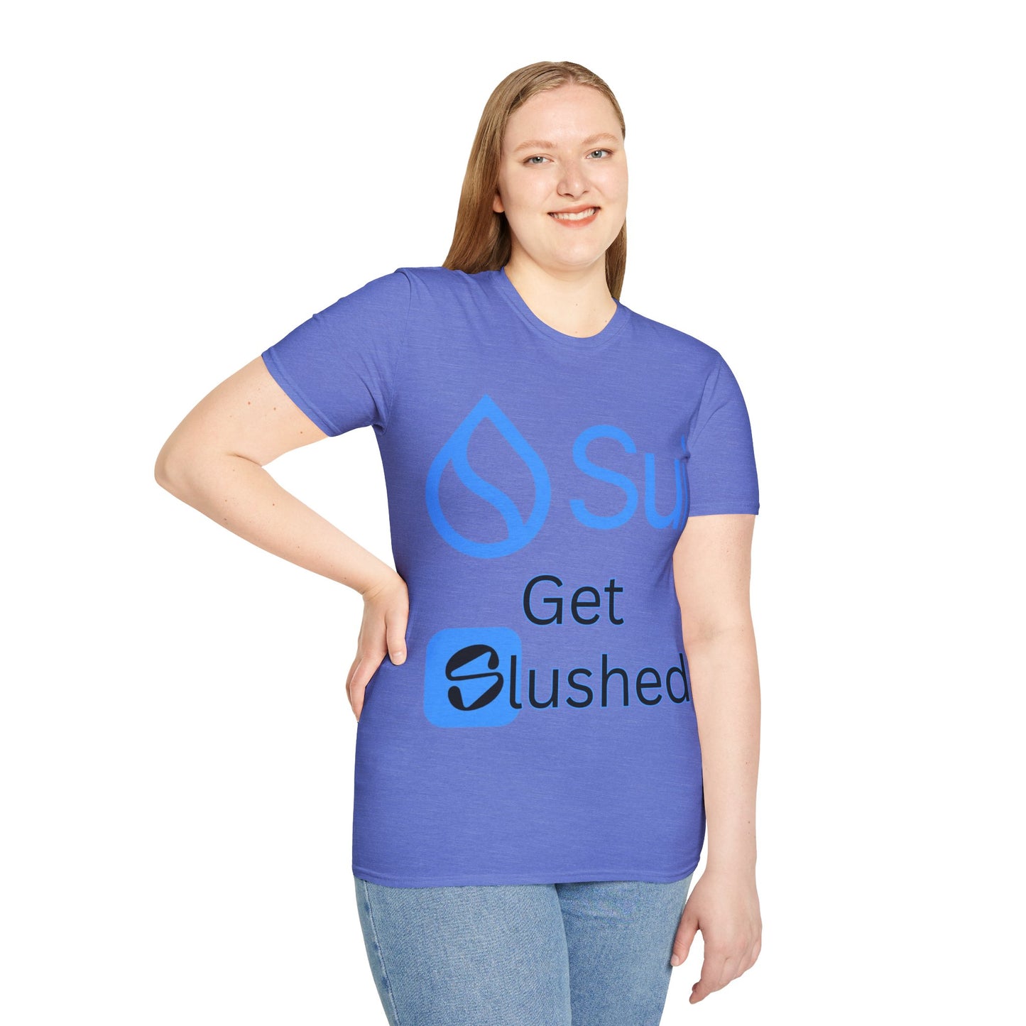 Sui: Get Slushed Light colors Unisex T-Shirt by cypherpunkgear.com