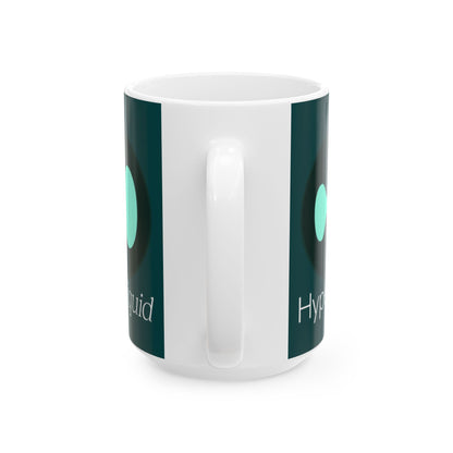 Hyperliquid White font Dark Hyperliquid Mug by cypherpunkgear.com