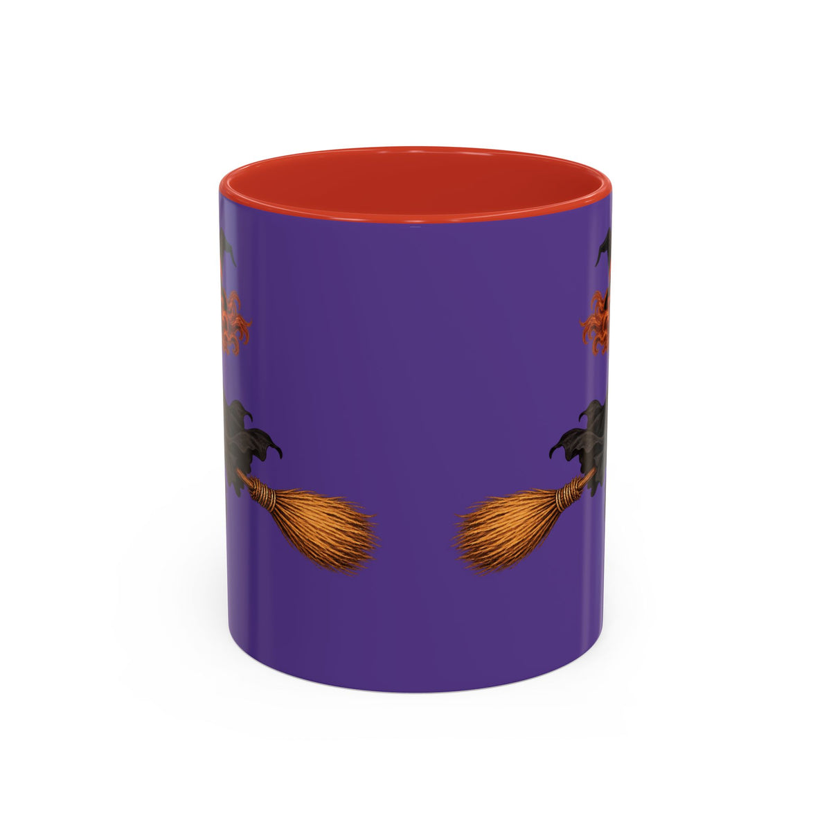 Hazel Hex Purple Accent Mug by CreepyCrafts.boo