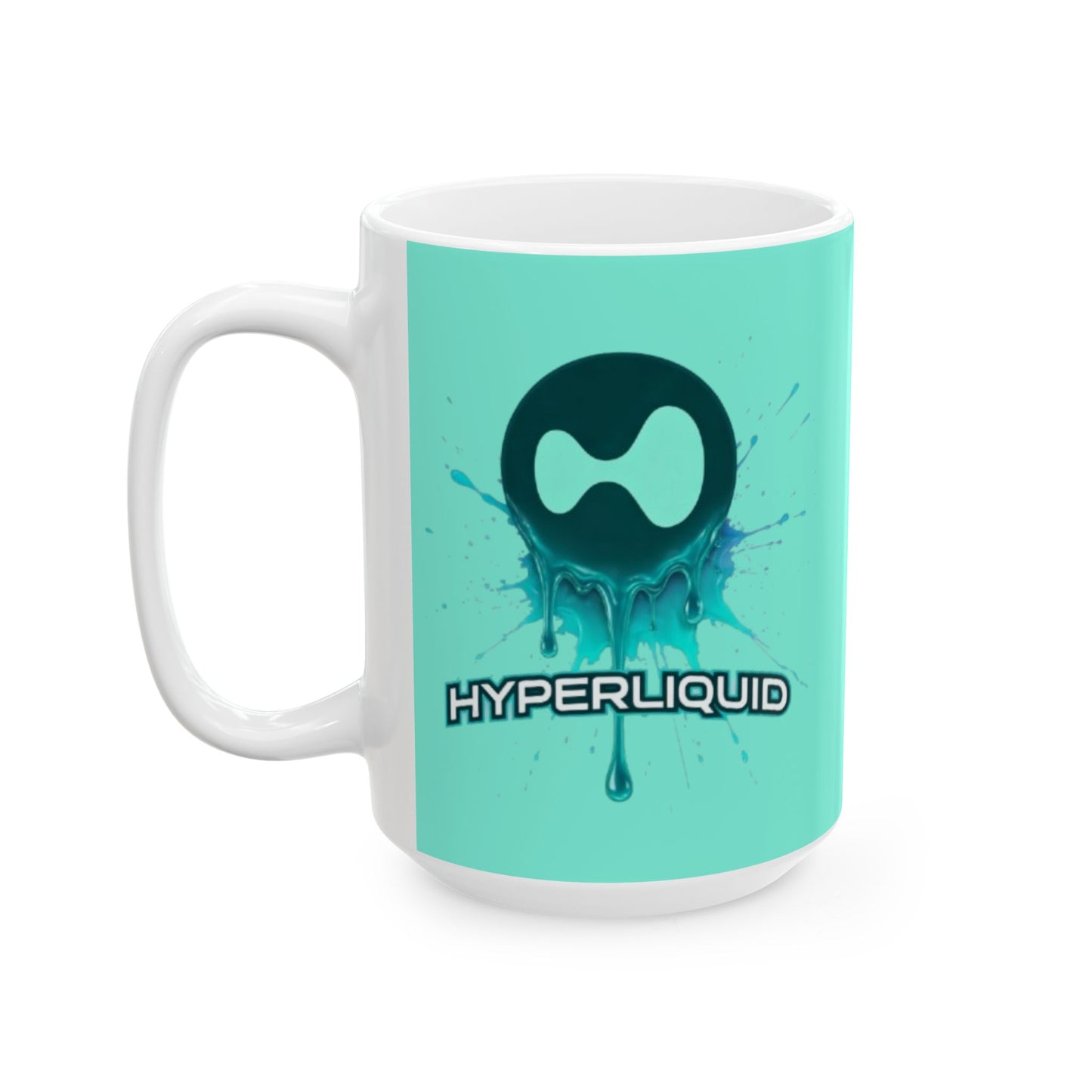 HYPE Drip Light Hyperliquid Mug by cypherpunkgear.com