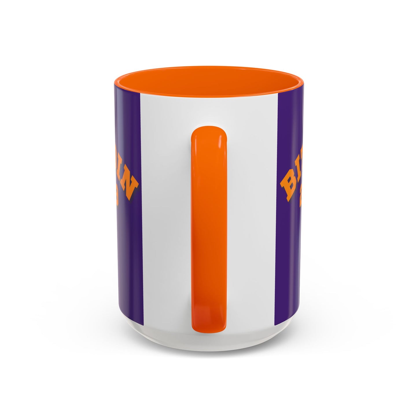 Bitcoin 2009 Dark Purple Accent Mug by cypherpunkgear.com