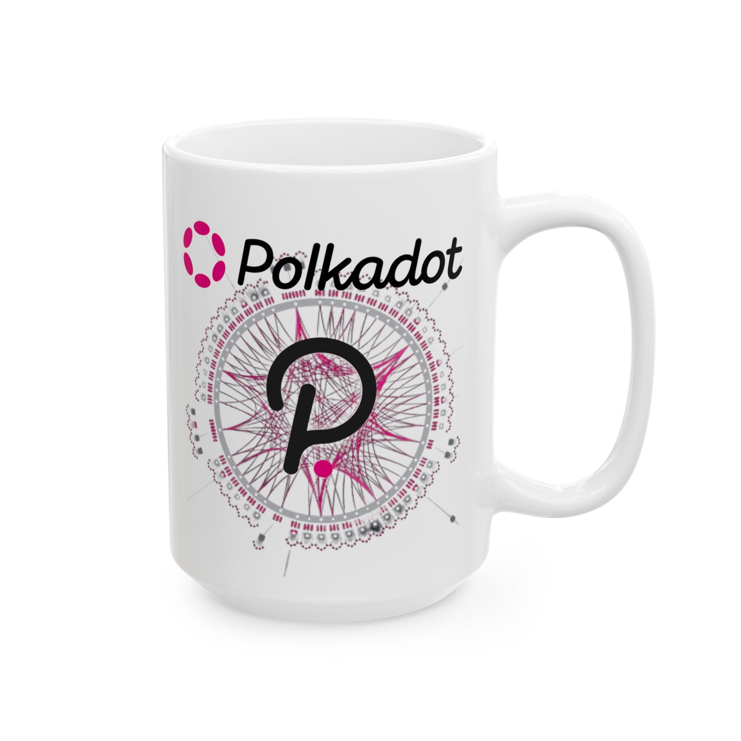 Polkadot (DOT) White Mug by cypherpunkgear