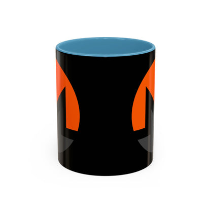 Monero (XMR) Black Accent Mug by cypherpunkgear.com