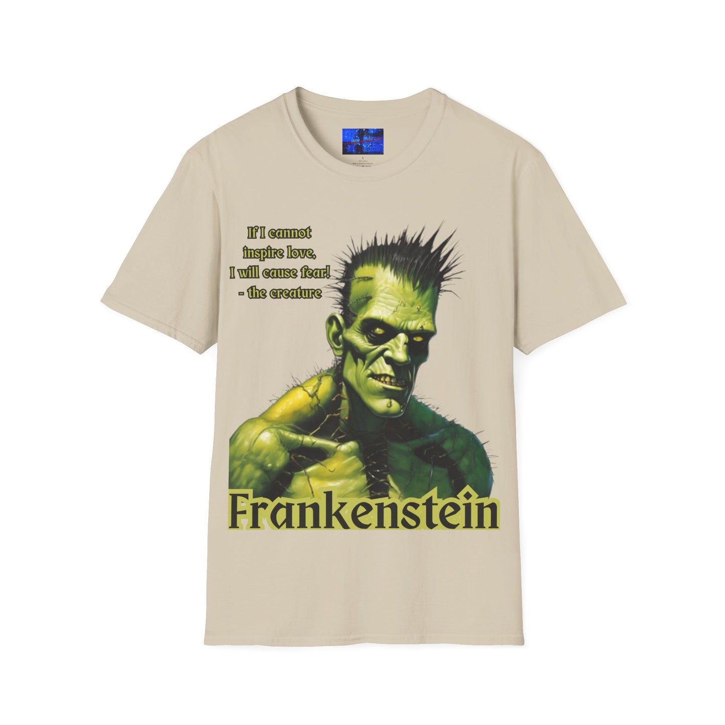 Frankenstein's Creature LTcolors Unisex T-Shirt by cypherpunkgear