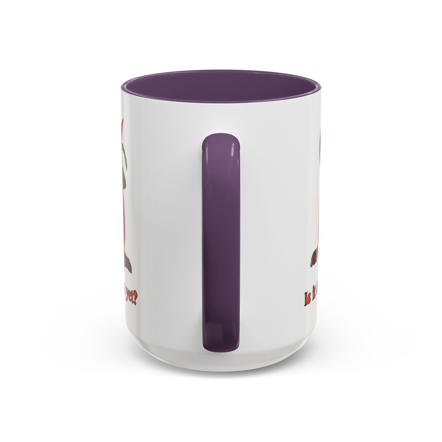 Is it Samhain yet? White Accent Mug by CreepyCrafts.boo