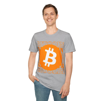 Bitcoin Bitcoin Bitcoin (BTC) LTcolors Unisex T-Shirt by cypherpunkgear