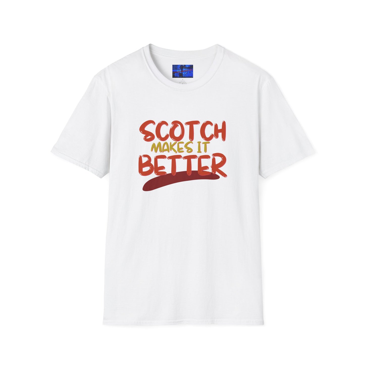 ¡Scotch lo mejora con cypherpunkgear! Camiseta unisex de estilo suave