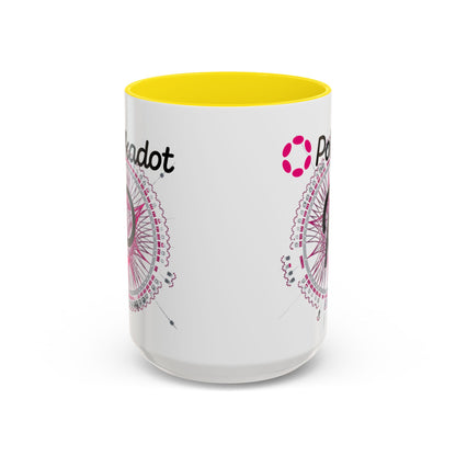 Polkadot (DOT) Accent Mug by cypherpunkgear.com